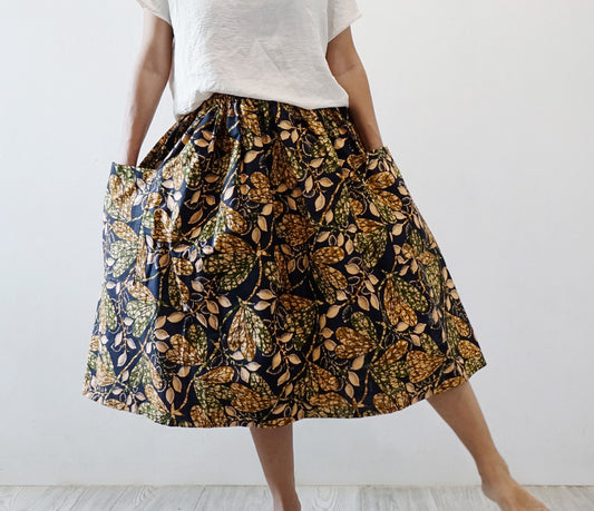 African Print Skirt Ankara Style for daily use | Colorful Skirt | Flare Skirt